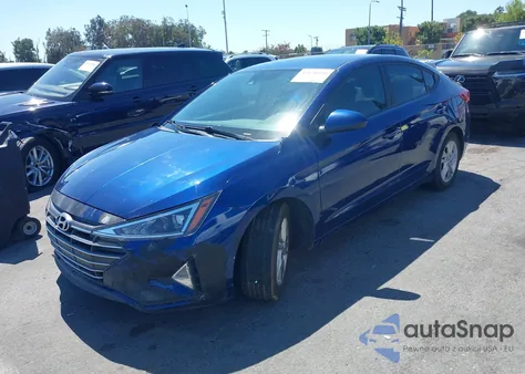 2020 Hyundai Elantra Sel из США, поврежденный, VIN 5NPD84LF1LH601815